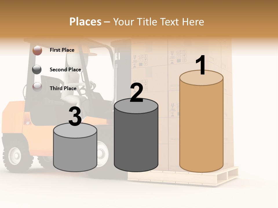 Lift Merchandise Equipment PowerPoint Template