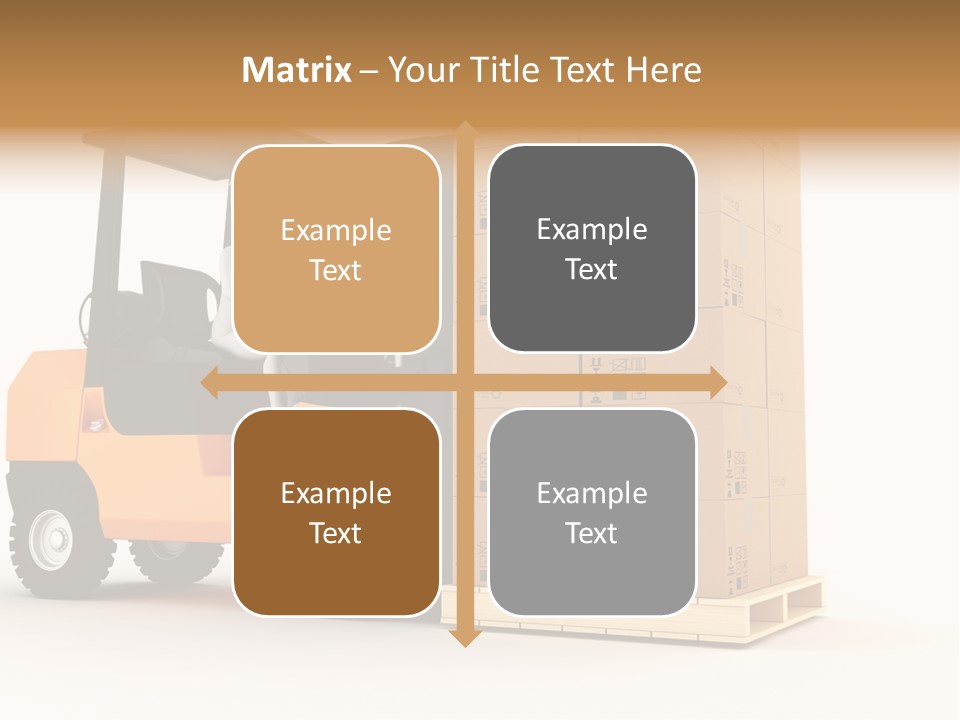 Lift Merchandise Equipment PowerPoint Template