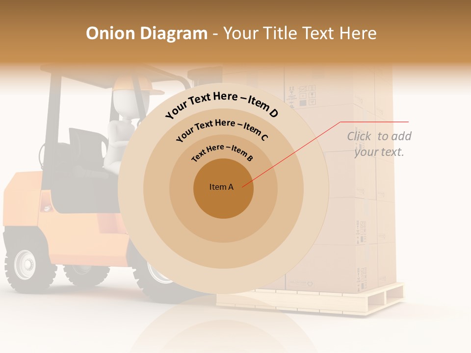 Lift Merchandise Equipment PowerPoint Template