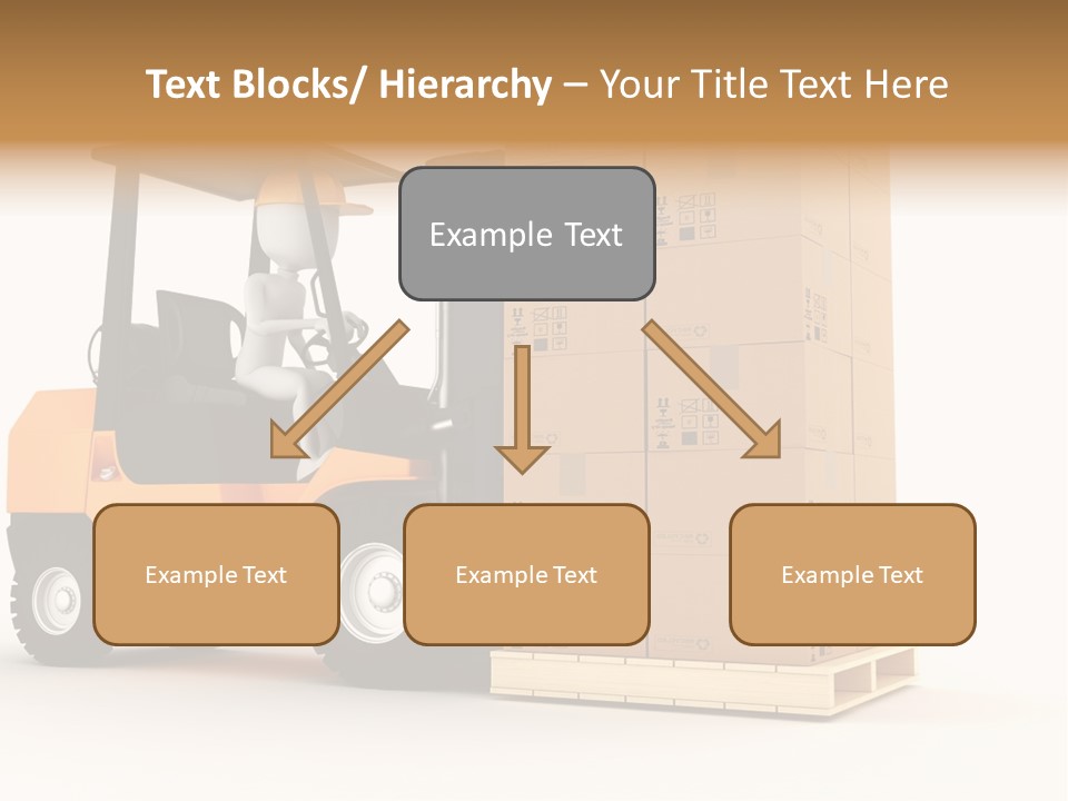 Lift Merchandise Equipment PowerPoint Template