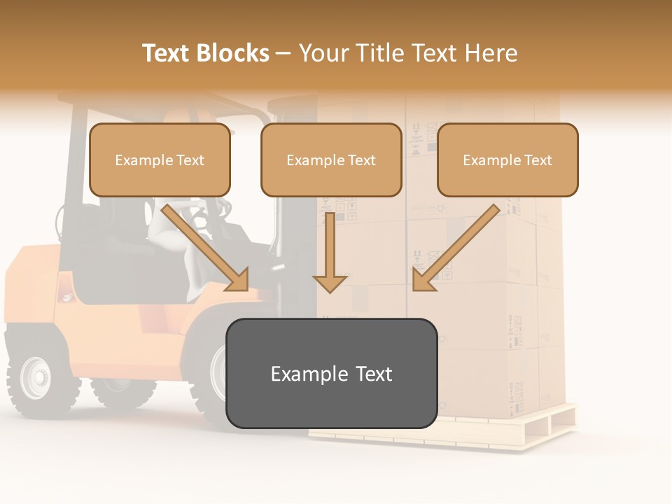 Lift Merchandise Equipment PowerPoint Template