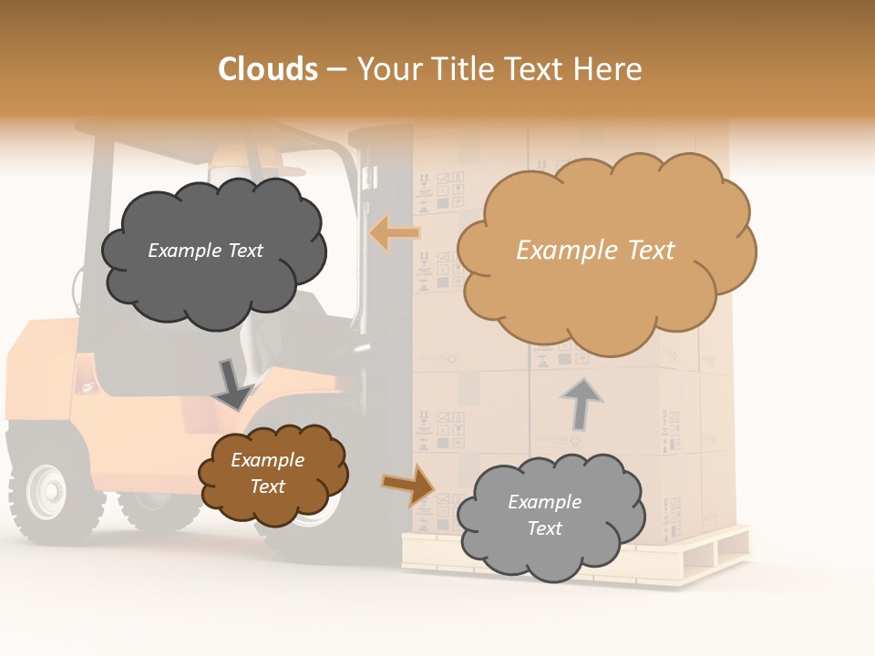 Lift Merchandise Equipment PowerPoint Template