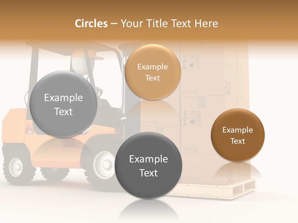 Lift Merchandise Equipment PowerPoint Template