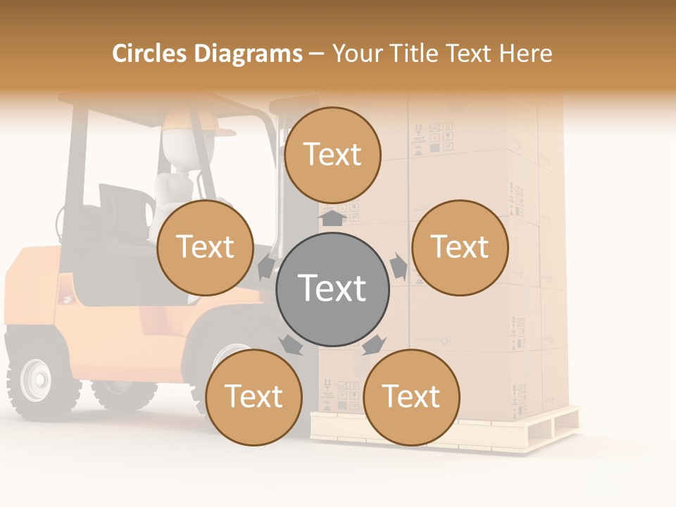 Lift Merchandise Equipment PowerPoint Template
