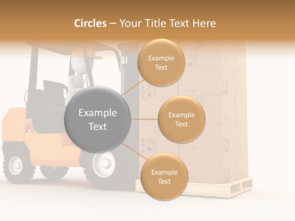 Lift Merchandise Equipment PowerPoint Template