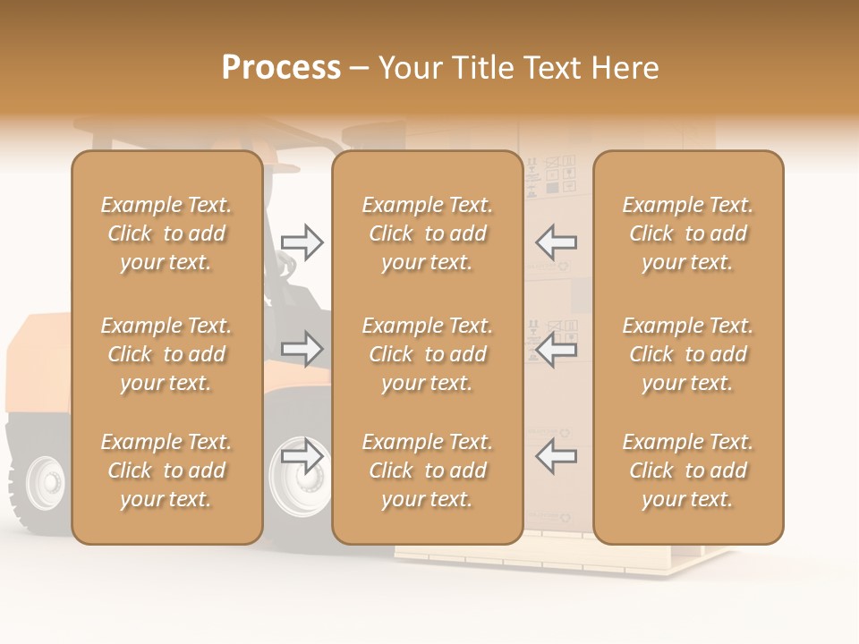 Lift Merchandise Equipment PowerPoint Template