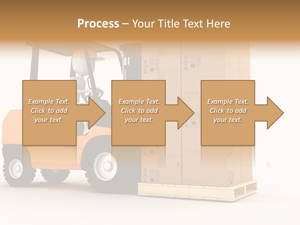 Lift Merchandise Equipment PowerPoint Template
