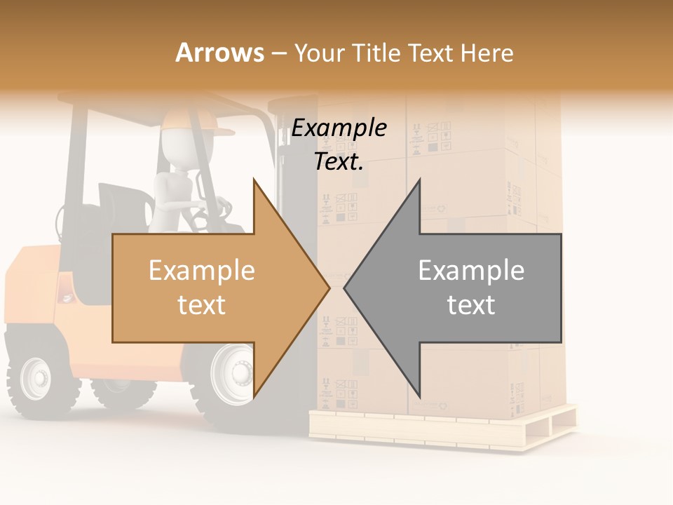 Lift Merchandise Equipment PowerPoint Template