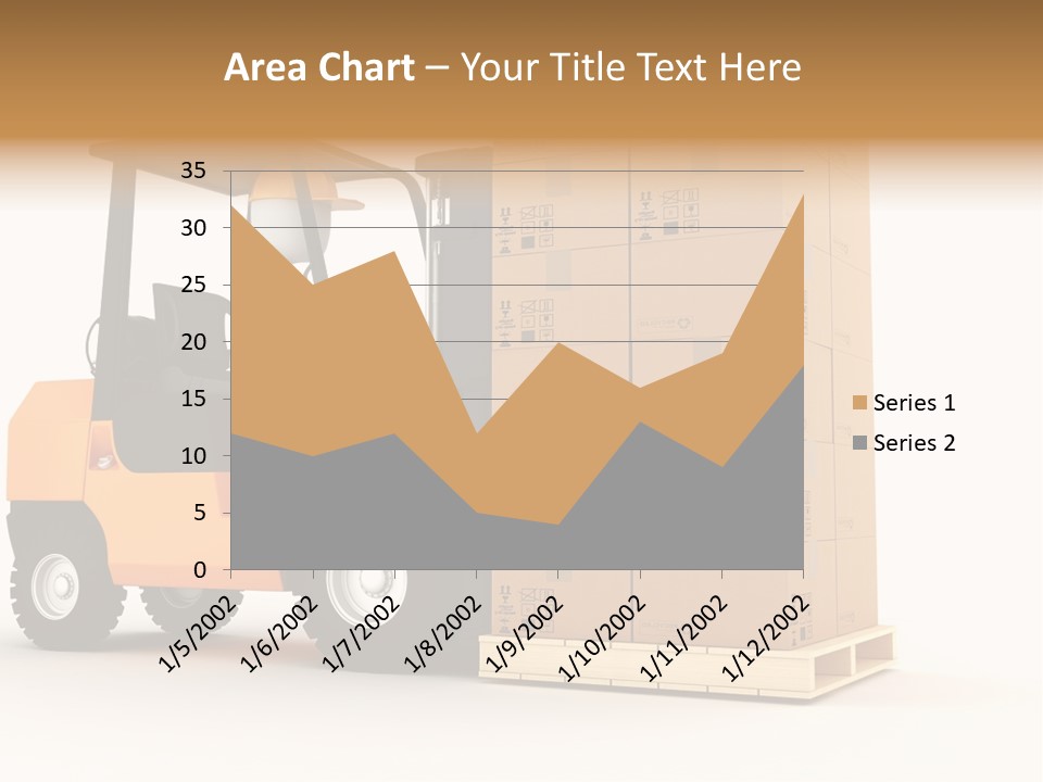 Lift Merchandise Equipment PowerPoint Template