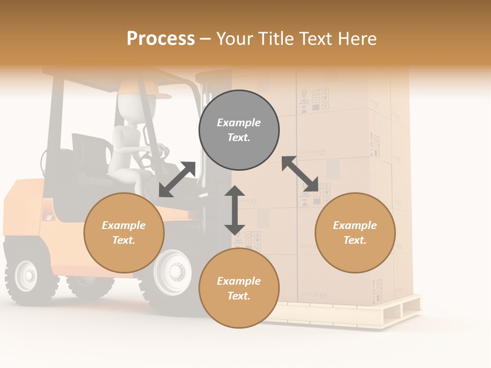 Lift Merchandise Equipment PowerPoint Template