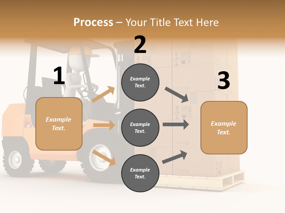 Lift Merchandise Equipment PowerPoint Template