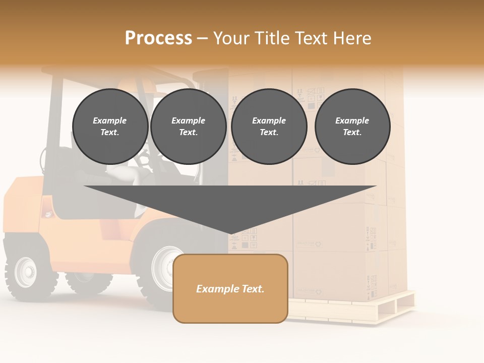 Lift Merchandise Equipment PowerPoint Template