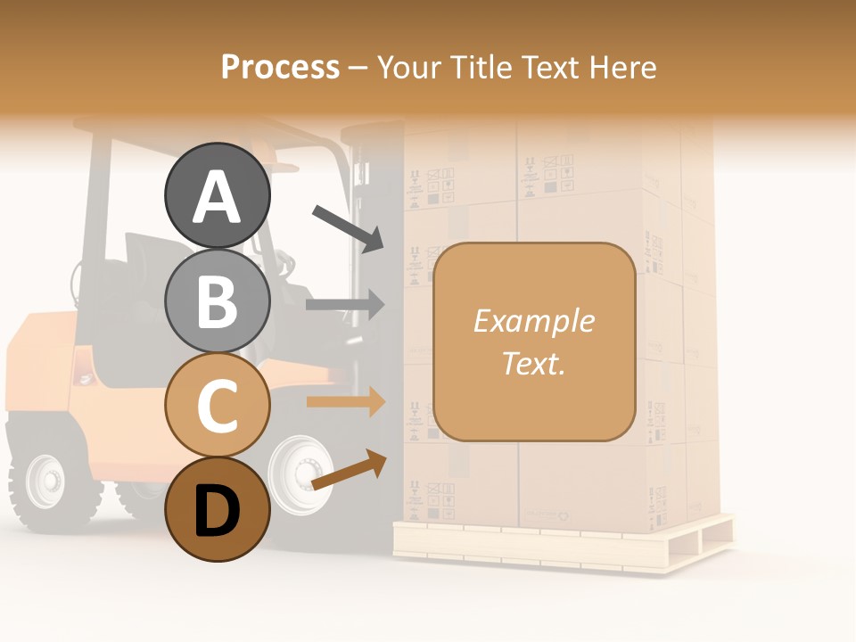 Lift Merchandise Equipment PowerPoint Template