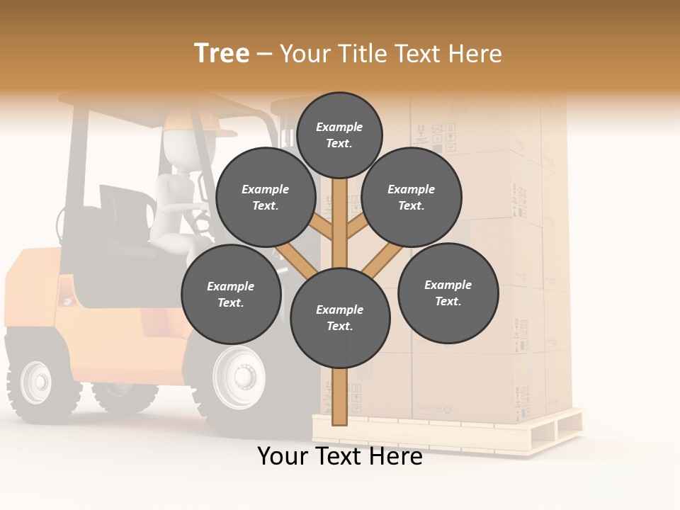 Lift Merchandise Equipment PowerPoint Template