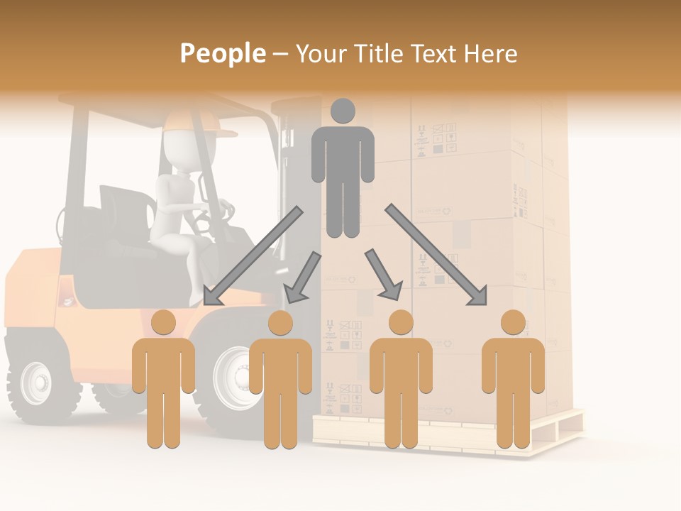 Lift Merchandise Equipment PowerPoint Template