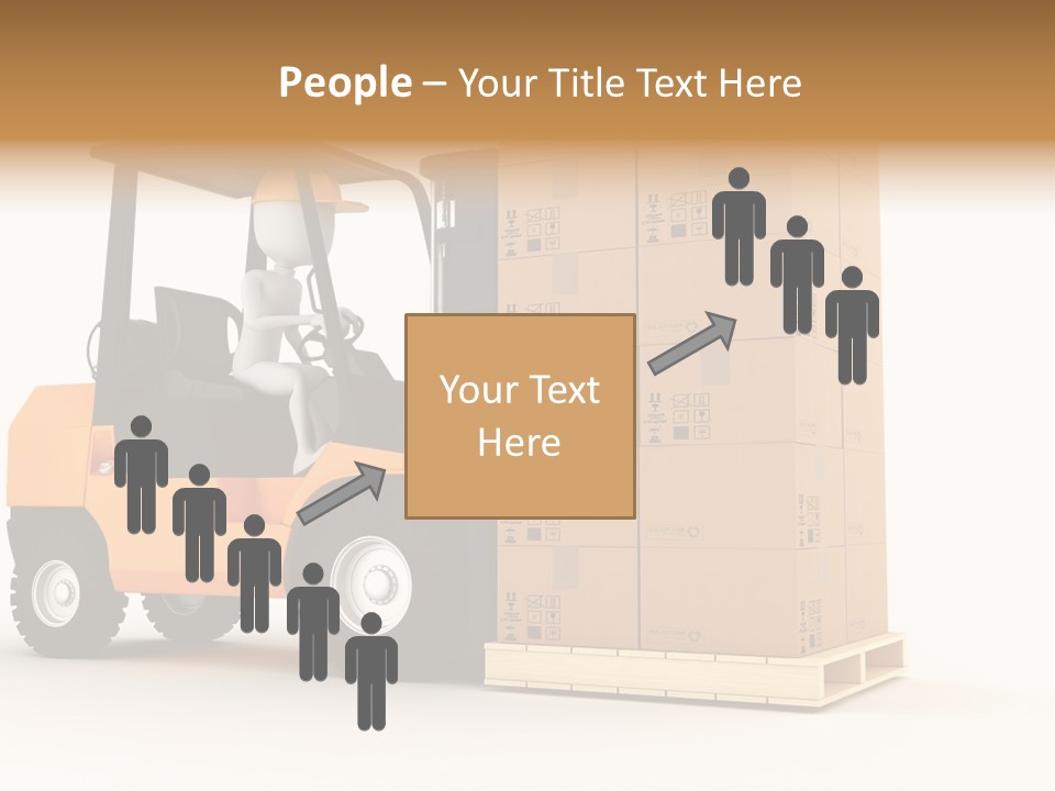 Lift Merchandise Equipment PowerPoint Template