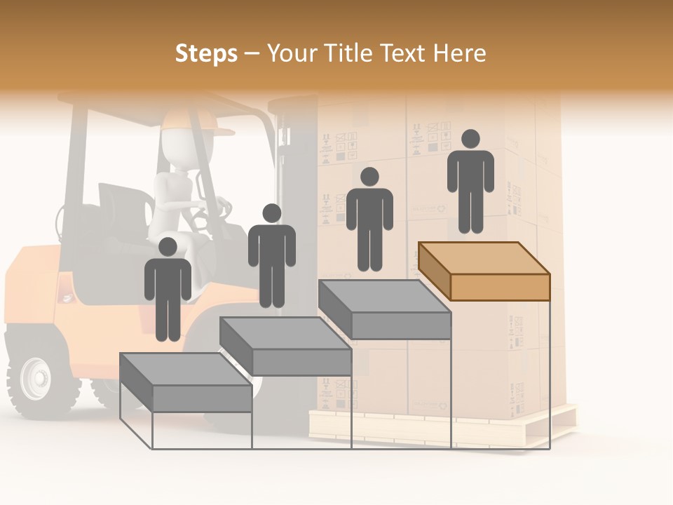 Lift Merchandise Equipment PowerPoint Template