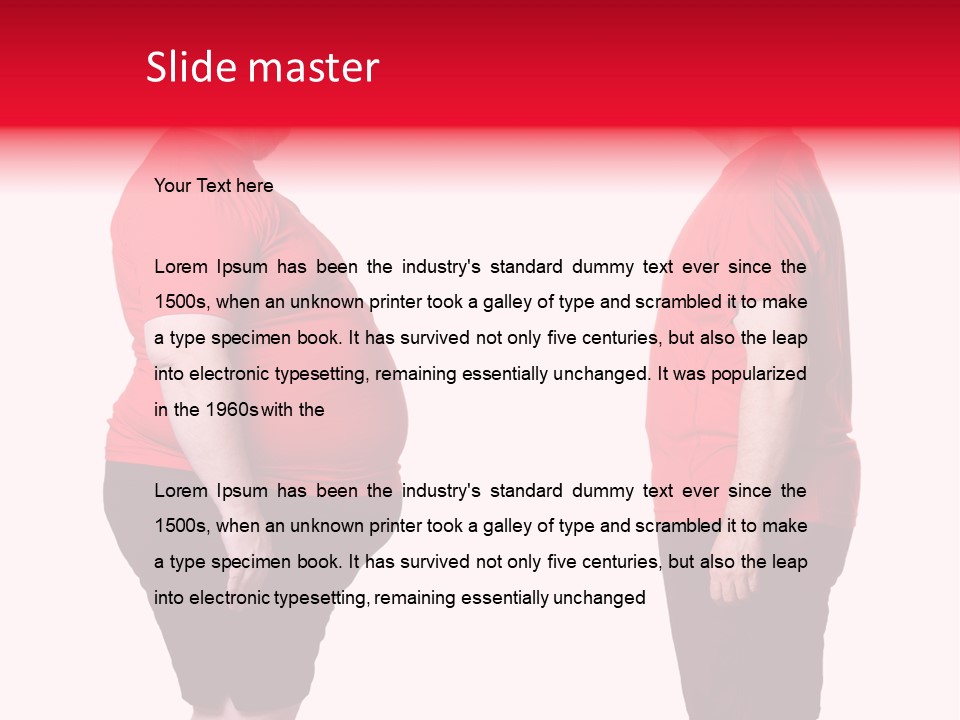 One Hairstyle Style PowerPoint Template