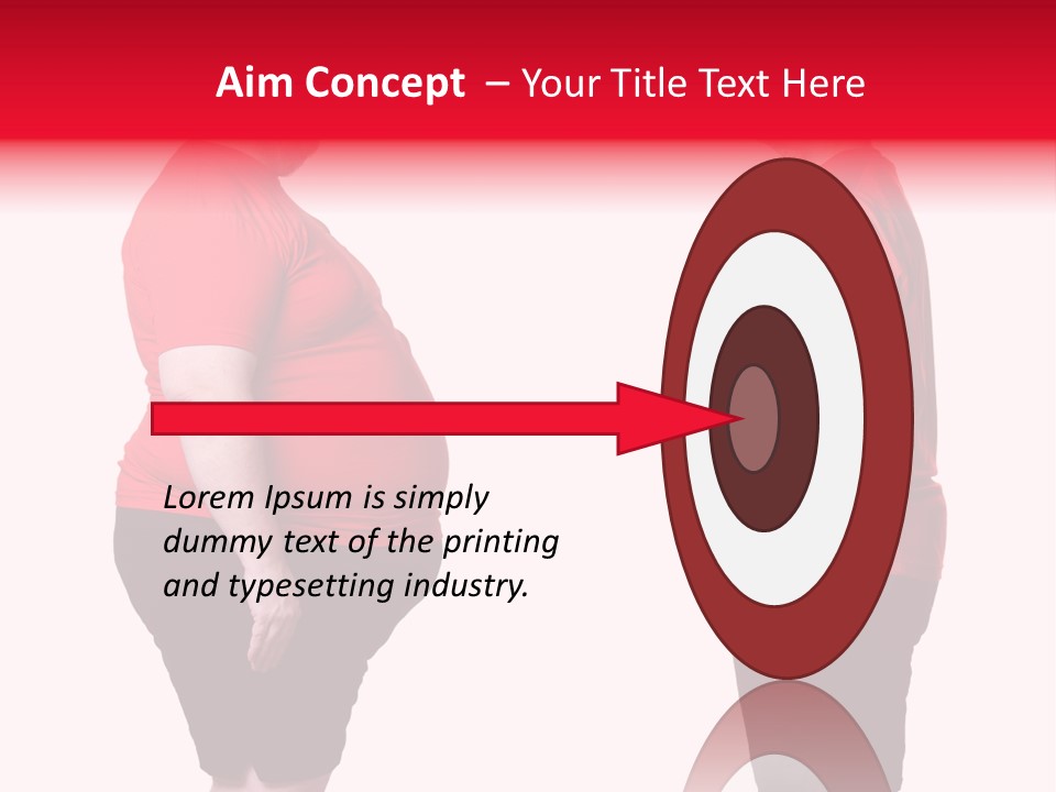 One Hairstyle Style PowerPoint Template