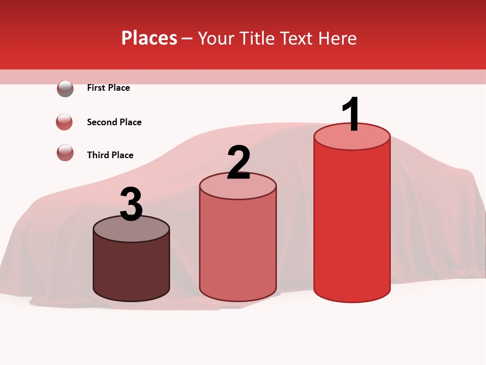 Cloth Surprise Automobile PowerPoint Template