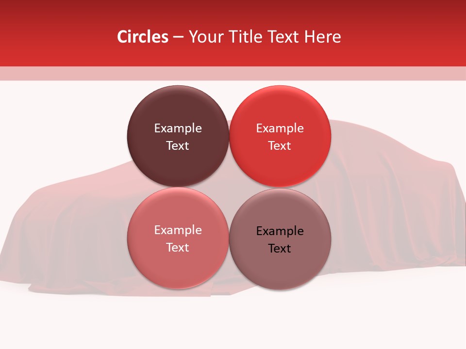 Cloth Surprise Automobile PowerPoint Template