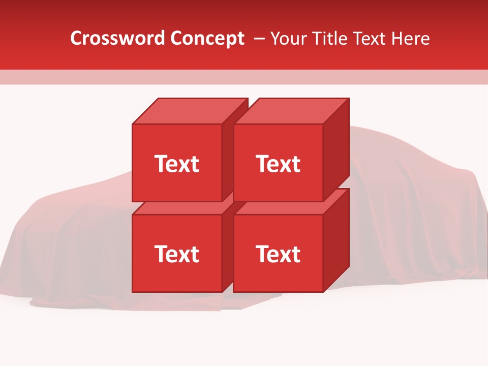 Cloth Surprise Automobile PowerPoint Template