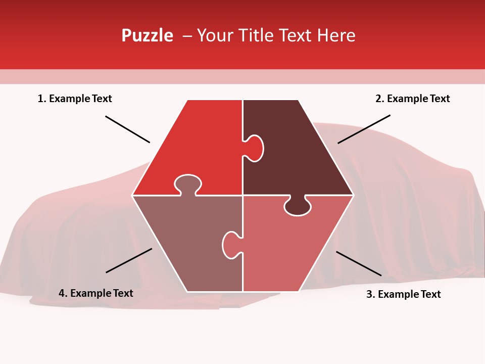 Cloth Surprise Automobile PowerPoint Template