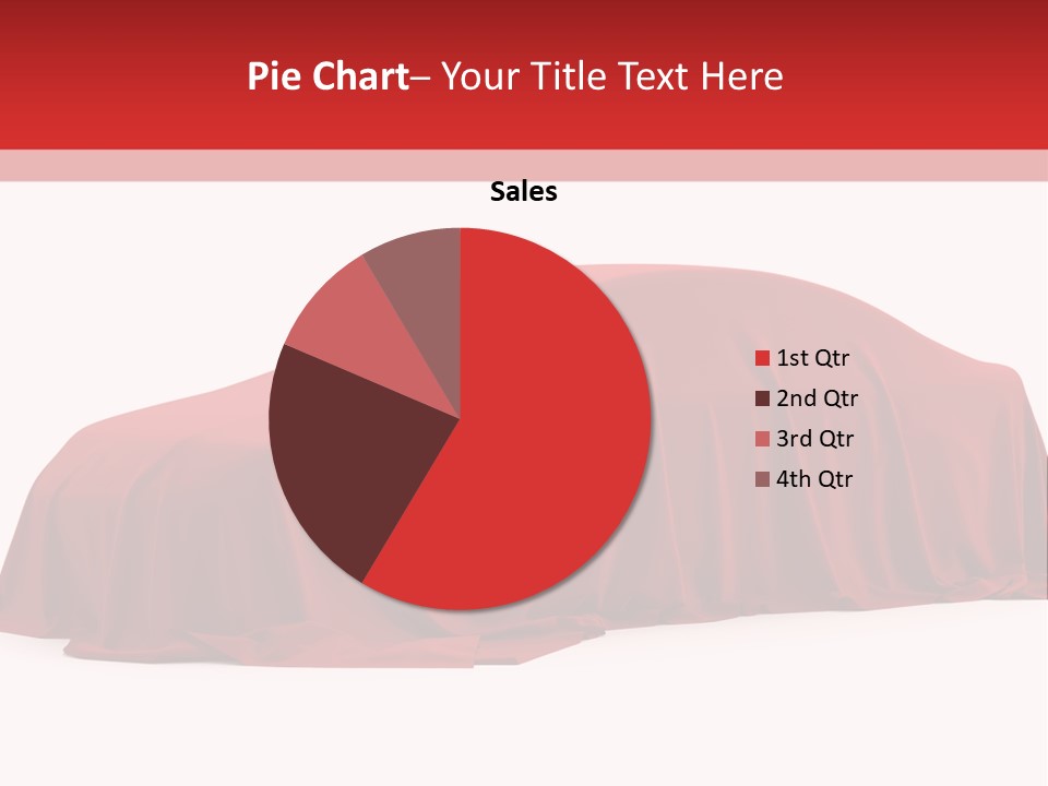 Cloth Surprise Automobile PowerPoint Template