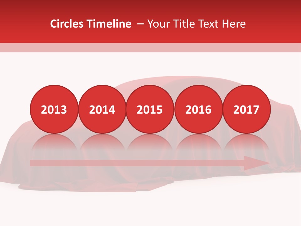 Cloth Surprise Automobile PowerPoint Template