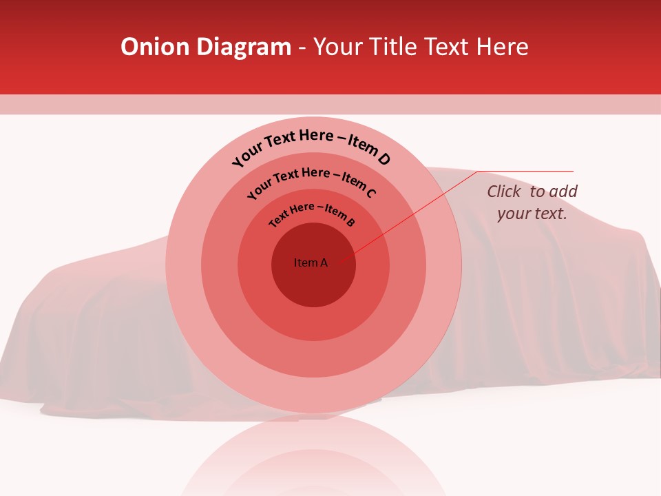 Cloth Surprise Automobile PowerPoint Template