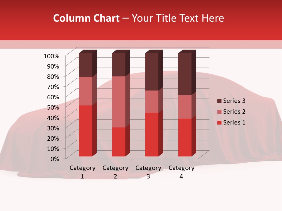 Cloth Surprise Automobile PowerPoint Template