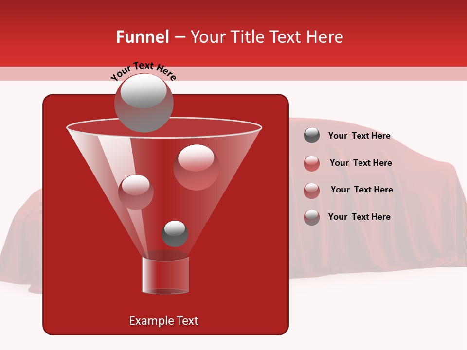 Cloth Surprise Automobile PowerPoint Template