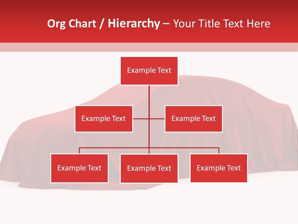 Cloth Surprise Automobile PowerPoint Template