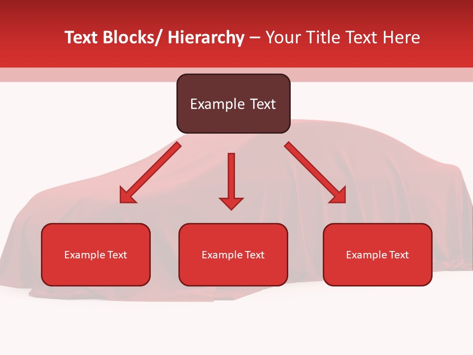 Cloth Surprise Automobile PowerPoint Template