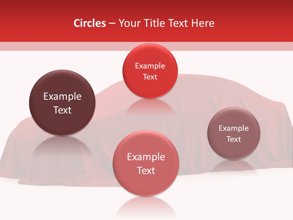 Cloth Surprise Automobile PowerPoint Template