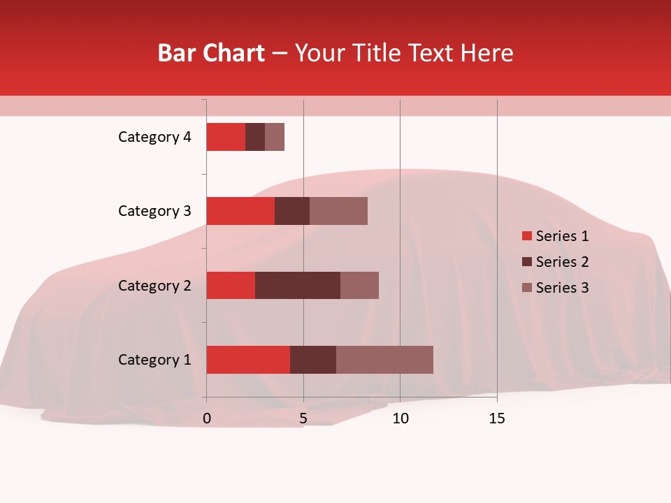 Cloth Surprise Automobile PowerPoint Template