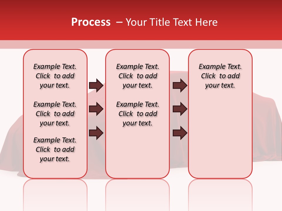 Cloth Surprise Automobile PowerPoint Template