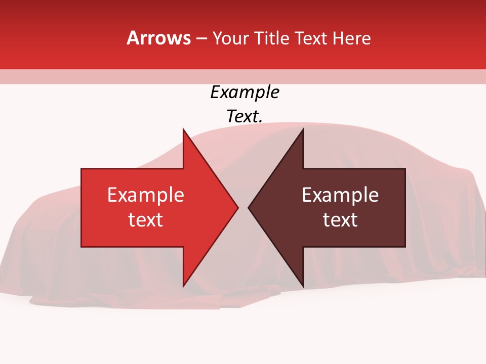 Cloth Surprise Automobile PowerPoint Template