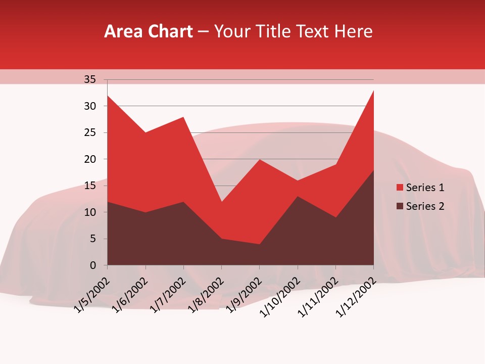 Cloth Surprise Automobile PowerPoint Template
