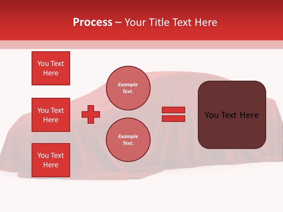 Cloth Surprise Automobile PowerPoint Template