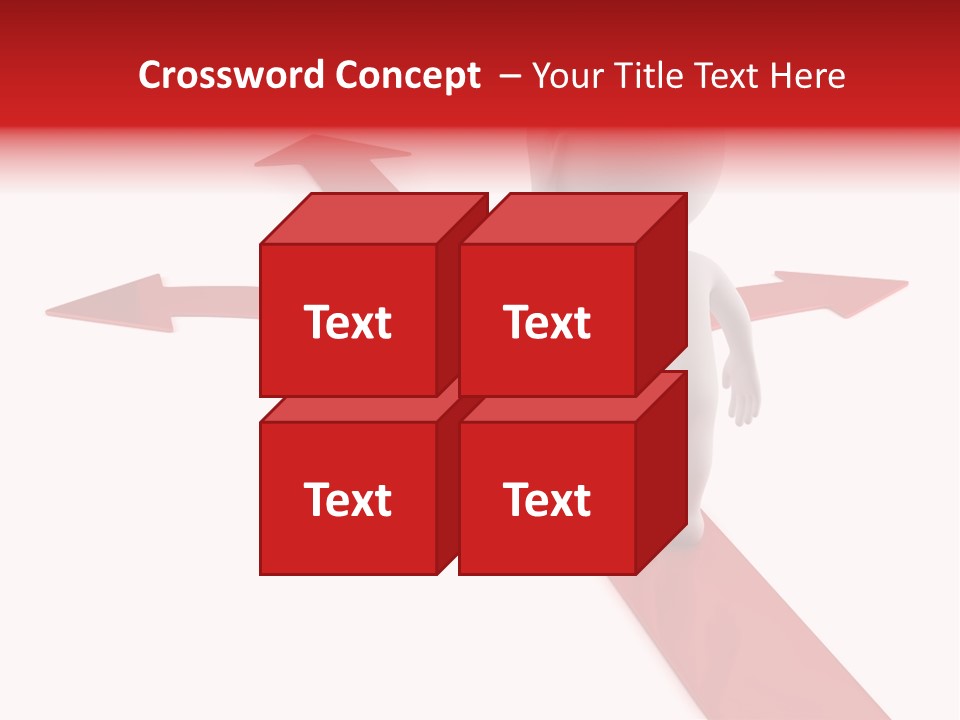 Small Challenge Walk PowerPoint Template