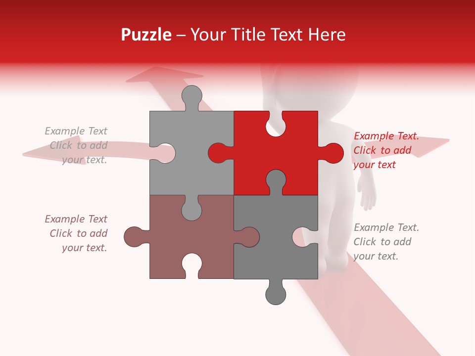 Small Challenge Walk PowerPoint Template