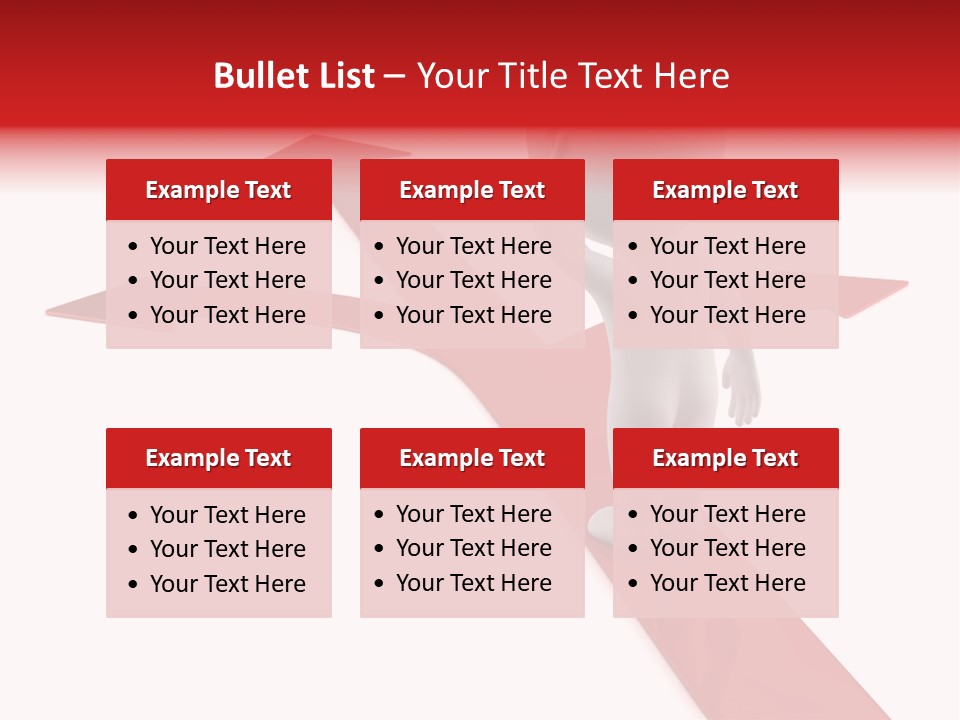 Small Challenge Walk PowerPoint Template