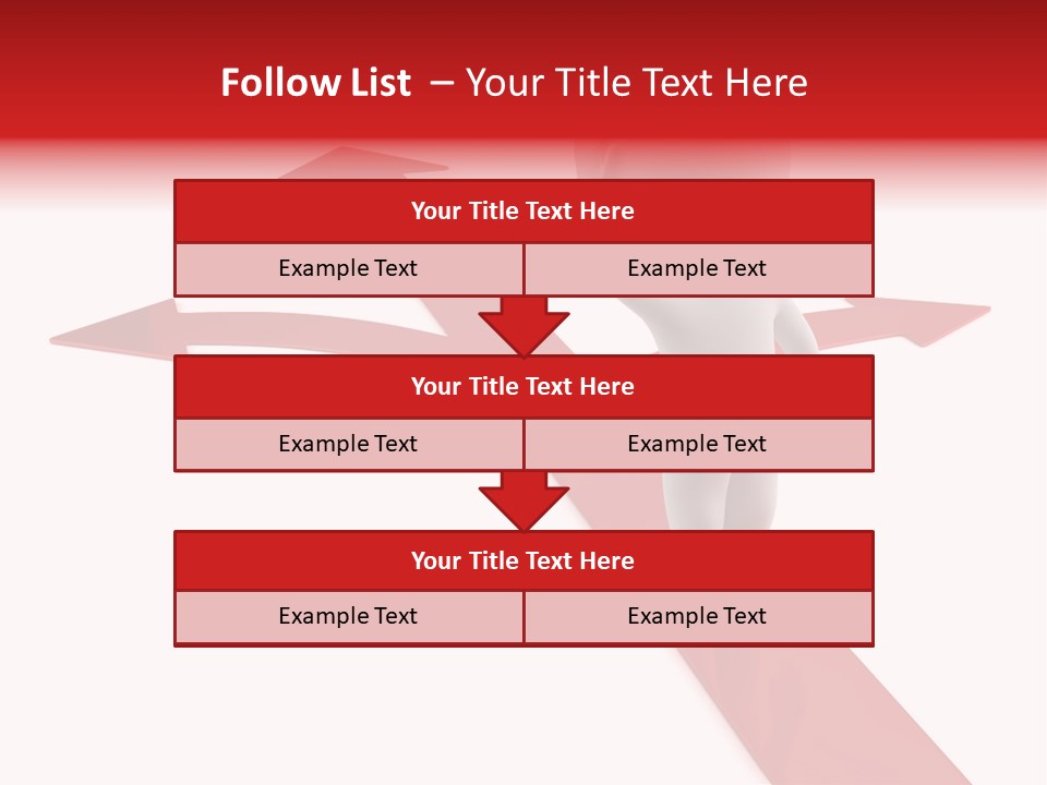 Small Challenge Walk PowerPoint Template