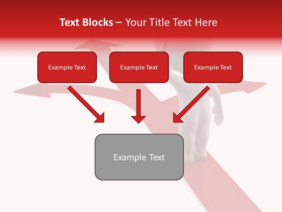 Small Challenge Walk PowerPoint Template