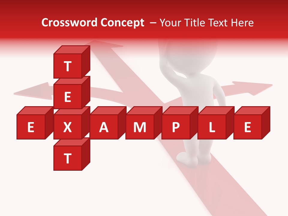 Small Challenge Walk PowerPoint Template