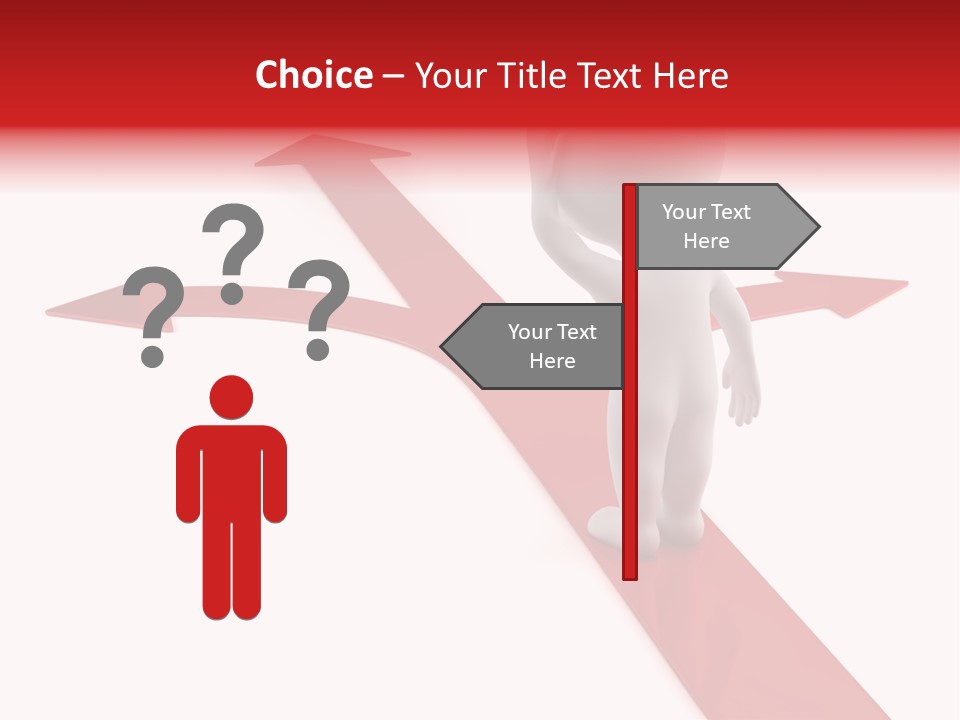 Small Challenge Walk PowerPoint Template