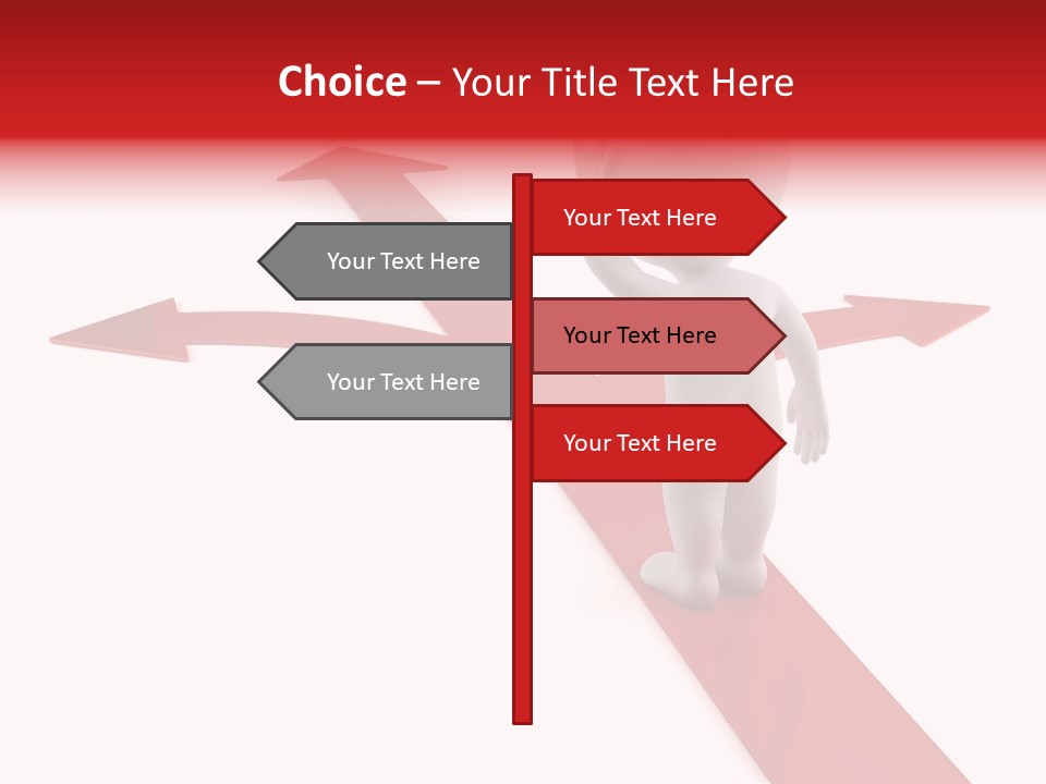 Small Challenge Walk PowerPoint Template