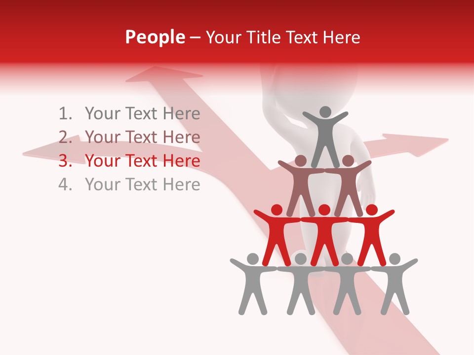 Small Challenge Walk PowerPoint Template