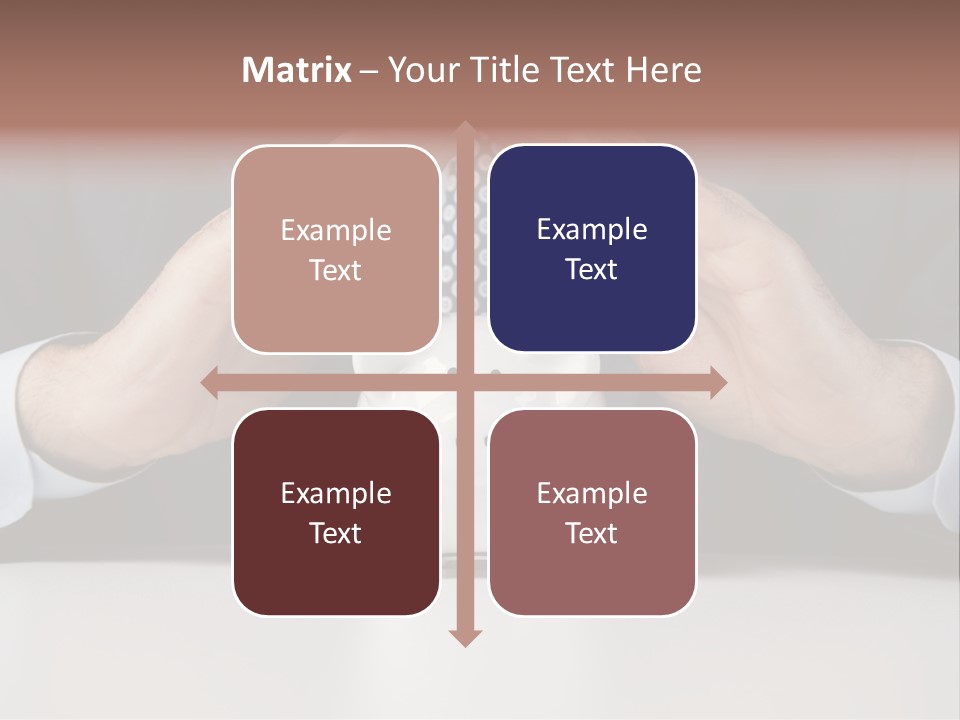 Senior Suit Work PowerPoint Template